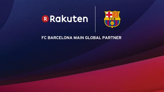 Rakuten, presentado como nuevo patrocinador del FC Barcelona. 