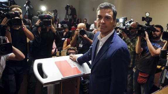 Pedro Sánchez.