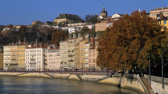 La ciudad de Lyon.
