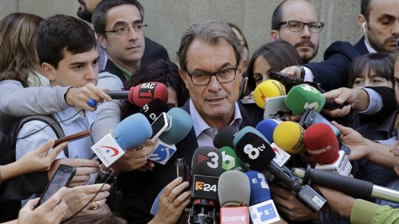 El expresidente de la Generalitat, Artur Mas.