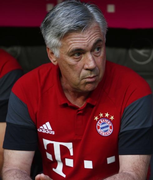 Carlo Ancelotti, técnico del Bayern de Múnich. 