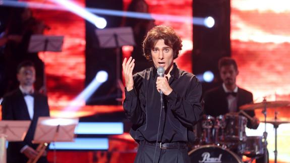 Blas Cantó, ganador de la quinta edición de 'Tu cara me suena'.
