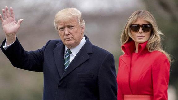 Donald y Melania Trump.