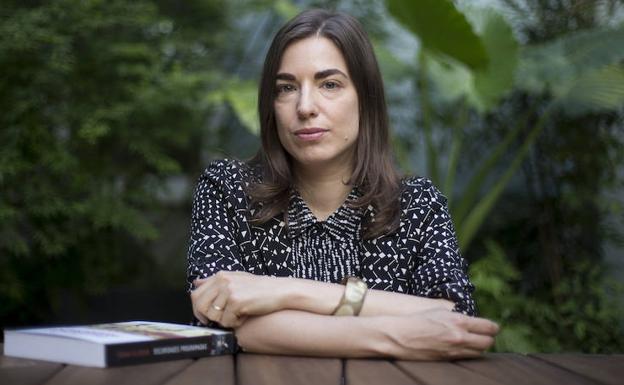 Glidden posa en Madrid. 