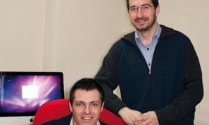 Los profesores Jorge Matías Pereda y Gustavo Lannelongue de la Facultad de Economía y Empresa de la Universidad de Salamanca. Ical