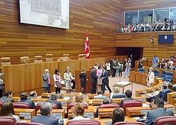 Josefa García Cirac toma posesión como presidenta de las Cortes de Castilla y León