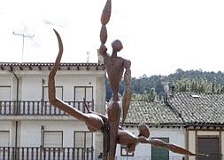 Estatua ‘El baño de Ataecina’. / Raúl Hernández.