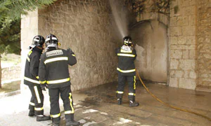 Muere al quemarse a lo bonzo ante la iglesia de Canalejas de Peñafiel