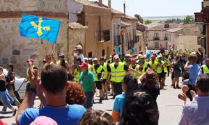 Mota del Marqués recibe a la Marcha del Carbón /Javier Hernando