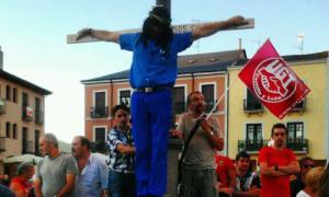 Manifestación contra los recortes del Gobierno./ M.C