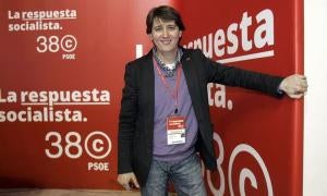 El alcalde de Soria, Carlos Martínez, en febreo, en el 38 Congreso Federal del PSOE de Sevilla. / Leticia Pérez-Ical