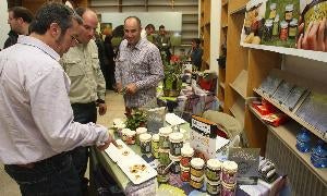 Mercado de contratación celebrado en el marco del III Congreso de Gastronomía de Soria. / Julián García