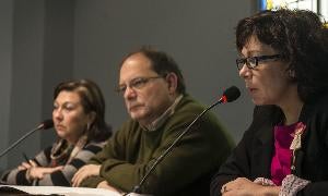 Dolores Mateos, Jesús García y Raquel García. / M. Á. SANTOS