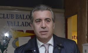 Óscar Simón, candidato a la presidencia del BM Valladolid. / M. Á. Santos