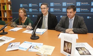 Carmen Fernández Caballero, Gonzalo Pérez y Enrique Hermoso, ayer, en la rueda de prensa / A. Quintero