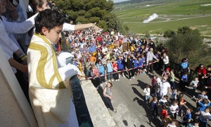 La fiesta del pan y el quesillo refuerza su tradición con una exitosa pedrea infantil