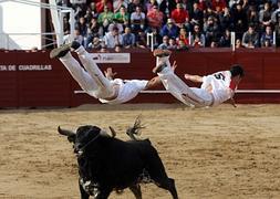 Saltos en la Liga del Corte Puro de Benavente./ Henar Sastre