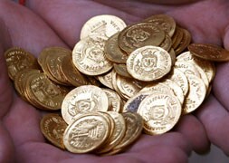 Monedas de oro. / El Norte