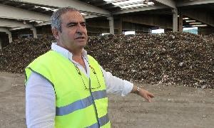 El presidente del Consorcio Provincial de Medio Ambiente, José Martín Sancho. / A. T.