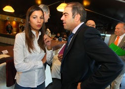 El presidente de ATA España, Lorenzo Amor, junto a la presidenta de ATA Castilla y León, Soraya Mayo. / C. Sánchez-Ical