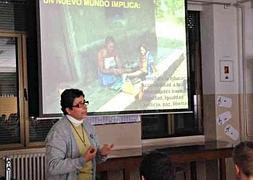 Charla en el colegio La Asunción sobre la realidad de vida en los países africanos