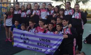 Componentes del club Unión Esgueva que participaron en Don Benito (Badajoz). / El Norte