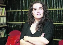 Mercedes Herrero, en la sede de El Norte. / Antonio Quintero