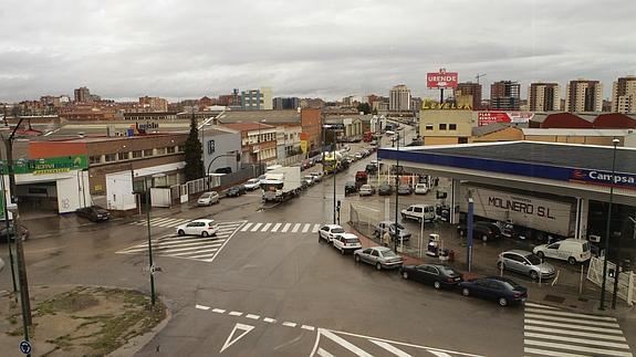 Calle General Solchaga, ahora Avenida de El Norte de Castilla. 