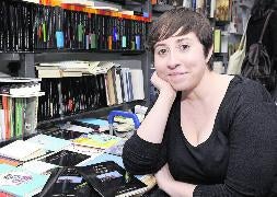 Elena Medel, el pasado mes de abril en Valladolid. / Ricardo Otazo