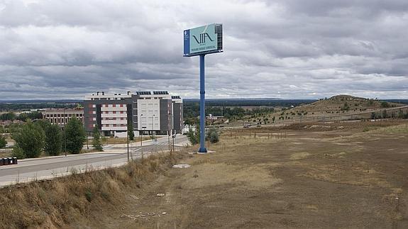 Zona donde se instalará la instalación comercial.