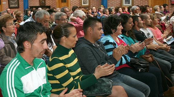 Participantes en el curso, durante la clausura.