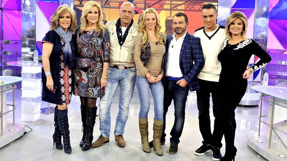 Los colaboradores de 'Sálvame'