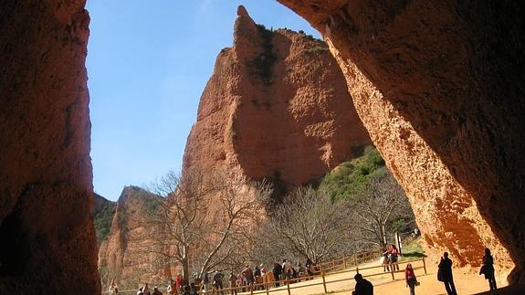 Antigua explotación minera de Las Médulas.