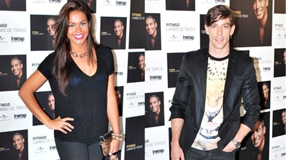 Lara Álvarez y Adrián Lastra.