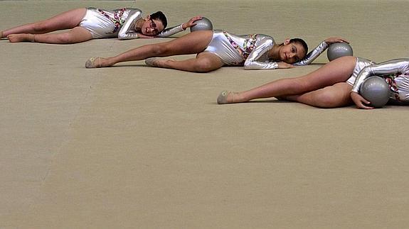 Uno de los momentos de la exhibición. 