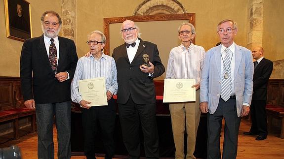 La Academia de San Quirce celebra su patrón con el homenaje a los hermanos Serrano