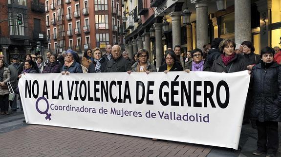 Manifestación por la última víctima asesinada en Valladolid por su expareja este mismo año