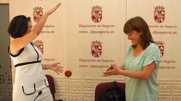 Sara Dueñas y Arantza Rodrigo. 