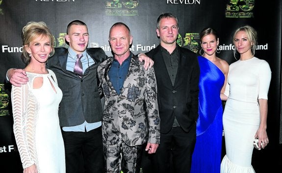 Sting le dice a sus hijos que nos les dejará nada de su dinero