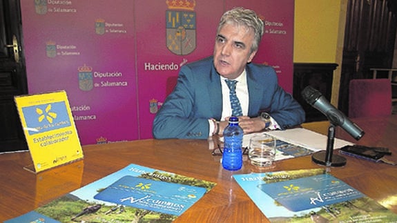 Antonio Gómez Bueno fue el encargado de presentar ayer la nueva iniciativa. 