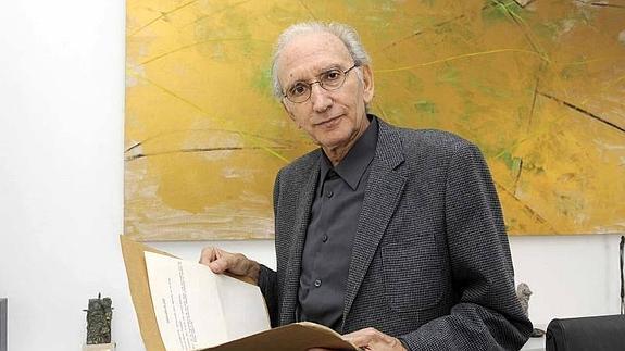 José Luis Alonso de Santos en la Fundación Jorge Guillén. 