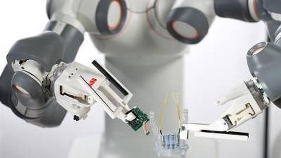 Robots de la multinacional ABB Robotics. ABB Robotics