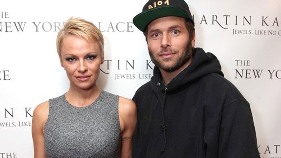 Pamela Anderson con Rick Salomon