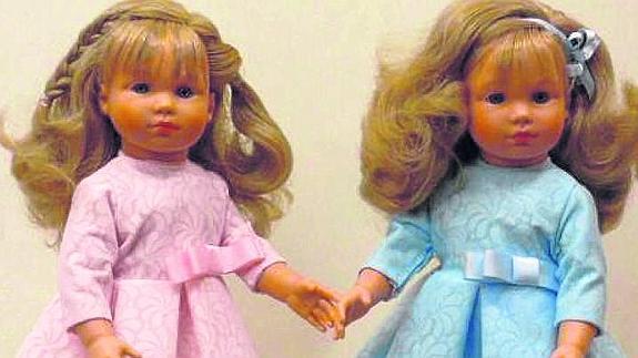 Réplicas de la Princesa de Asturias y la infanta Sofía