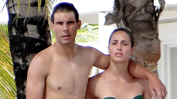 Rafa Nadal y Xisca Perelló. 