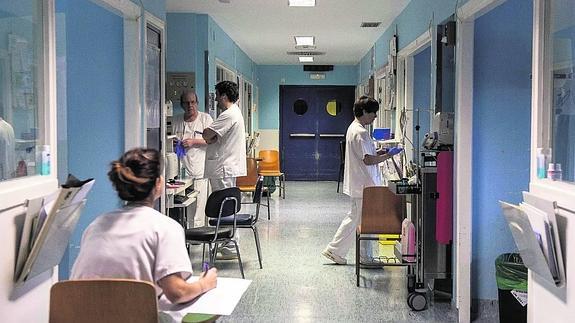 Unidad de Cuidados Intensivos del Hospital Clínico de Valladolid.