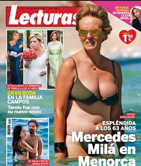 Mercedes Milá protagoniza la portada de 'Lecturas'