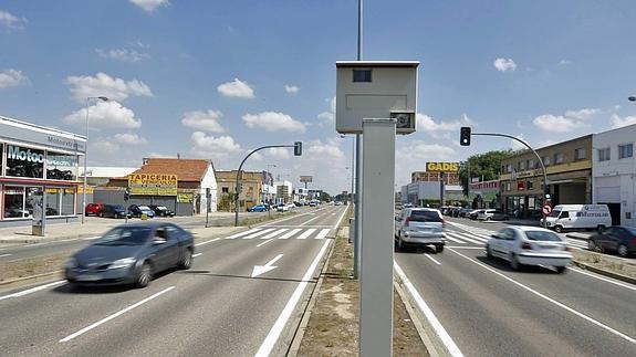 Radar de la avenida de Burgos