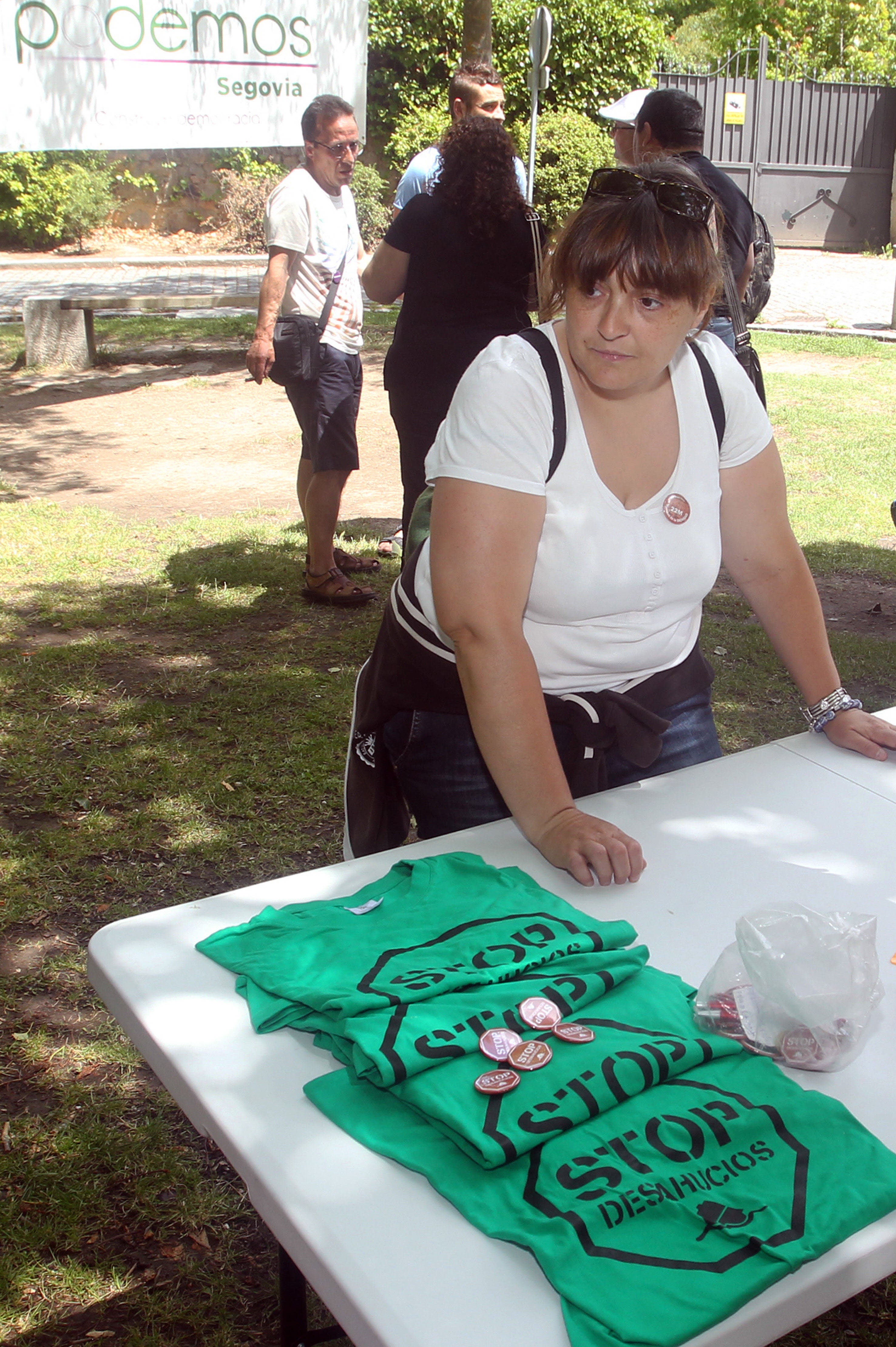 Celebración de un círculo de ‘Podemos’ en Segovia