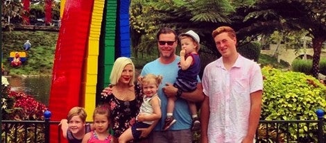 Preocupa la salud de la actriz Tori Spelling por su extrema delgadez